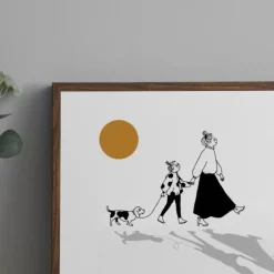 My Lovely Thing Affiche Ombre Maman Fille - Best