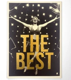 Carte Kencre Affiche The Best - Carte Encre Fashion