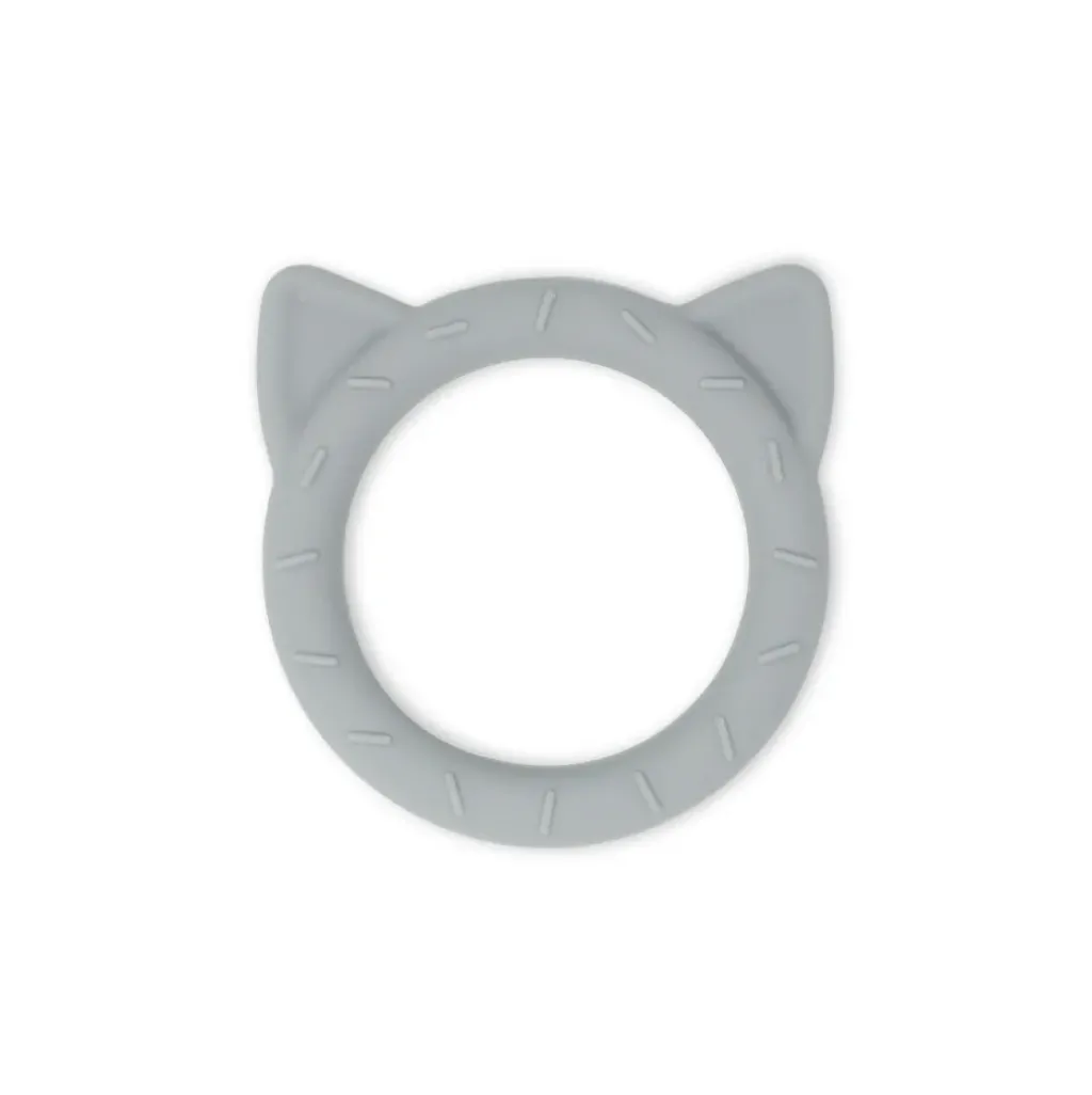 Mushie Anneau de Dentition Chat Gris New