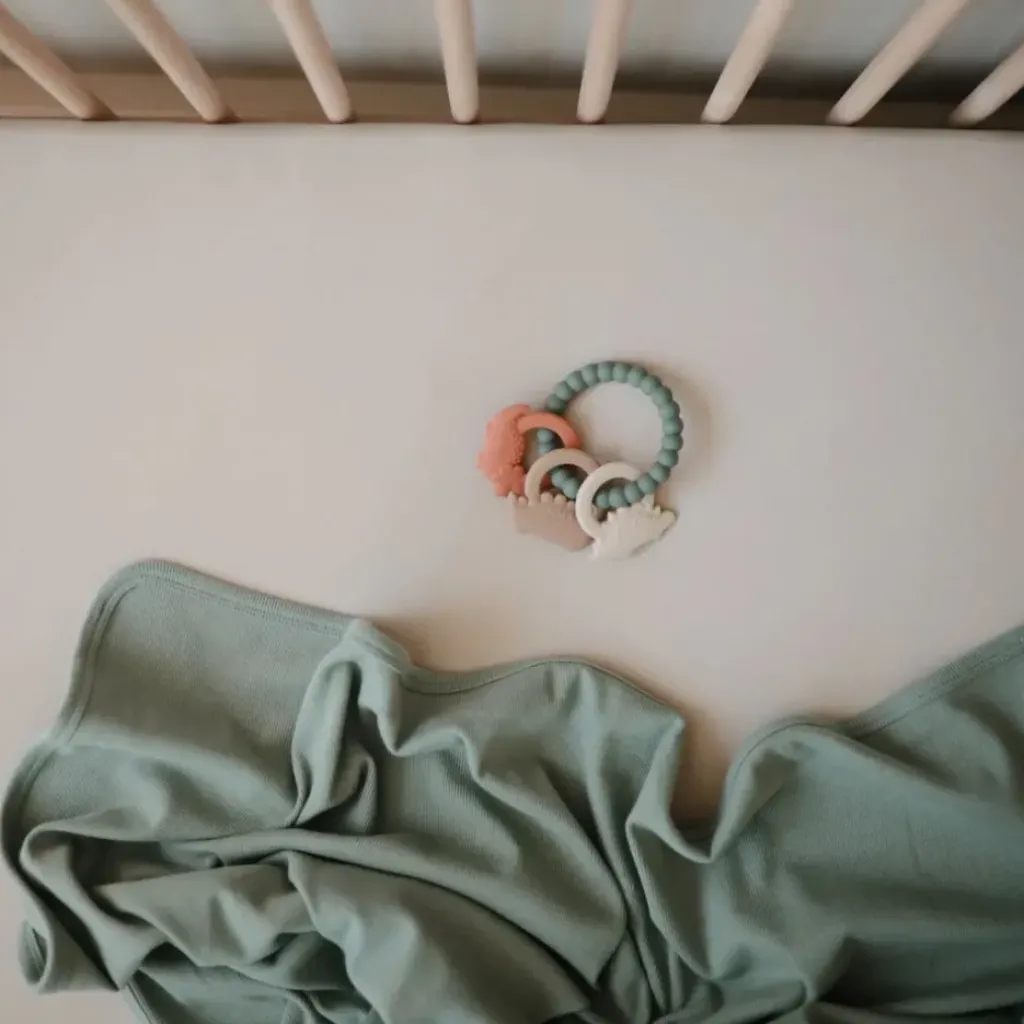 Mushie Anneau de Dentition Dinos - Sale