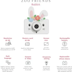 The Zoo Family Appareil Photo Lapin - The Zoofamily Clearance