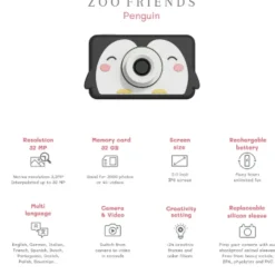 The Zoo Family Appareil Photo Pingouin - The Zoofamily Discount