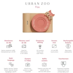 The Zoo Family Appareil Photo Urban Renard - The Zoofamily Online