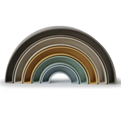 Mushie Arc-En-Ciel Empilable Hillside - Discount