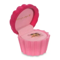 Konges Slojd Bague Cerise  Boîte Cupcake - Hot