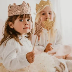 Luciole et Petit Pois Baguette Magique Sequins Or - Discount