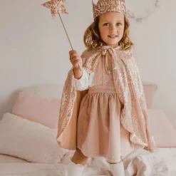 Luciole et Petit Pois Baguette Magique Sequins Roses - New