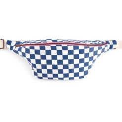 Rose In April Banane Damier Bleu Écru - Discount