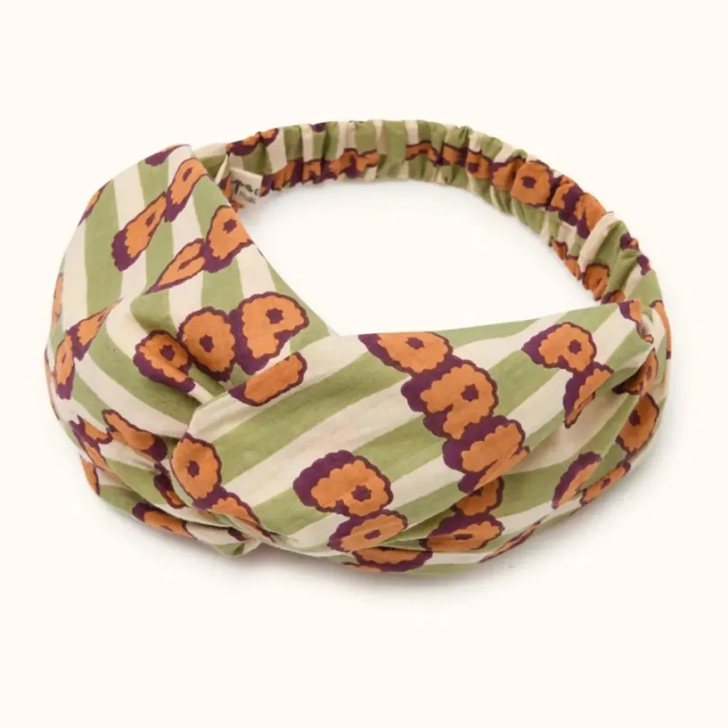 Apaches Collections Bandeau Banda Pop Corn Olive - Clearance