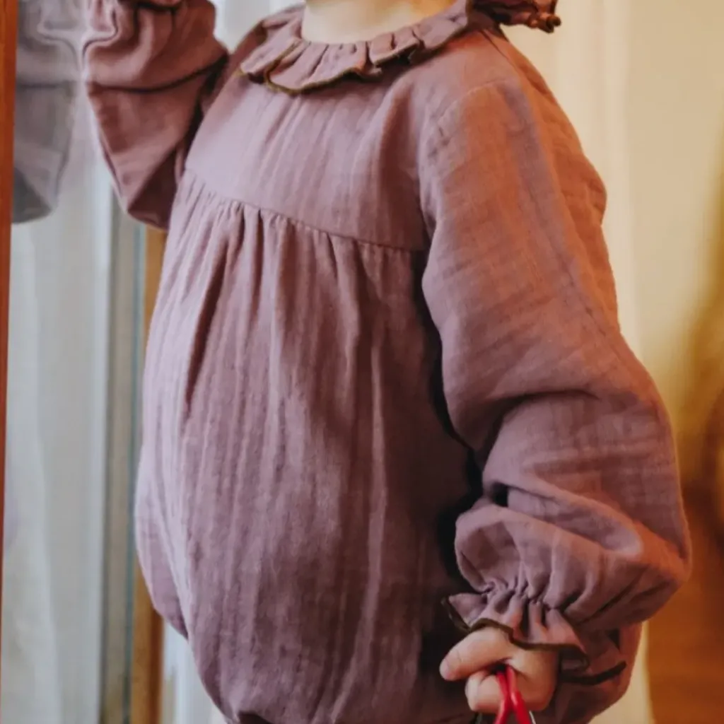 Marlot Paris Barboteuse Amour Mauve - Online