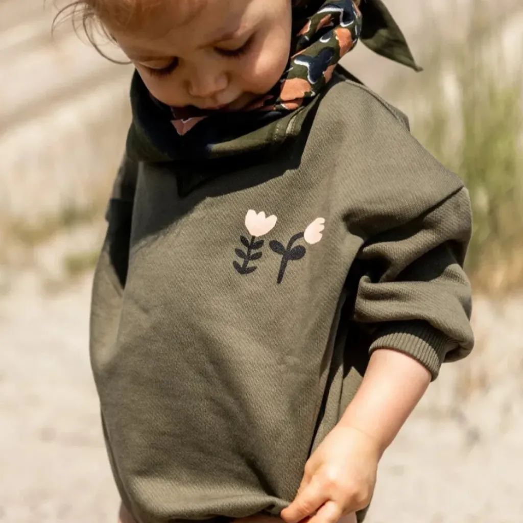 Apaches Collections Barboteuse Carma Tulipe Placée Kaki - Sale