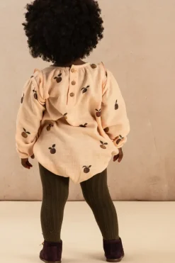 Studio Bohème Barboteuse Esmée Rose Pommes - Hot