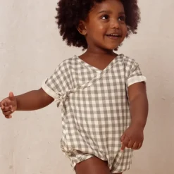 Studio Bohème Barboteuse Nuage Vichy - Outlet