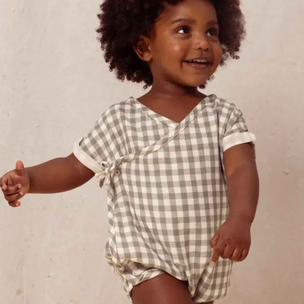 Studio Bohème Barboteuse Nuage Vichy - Outlet