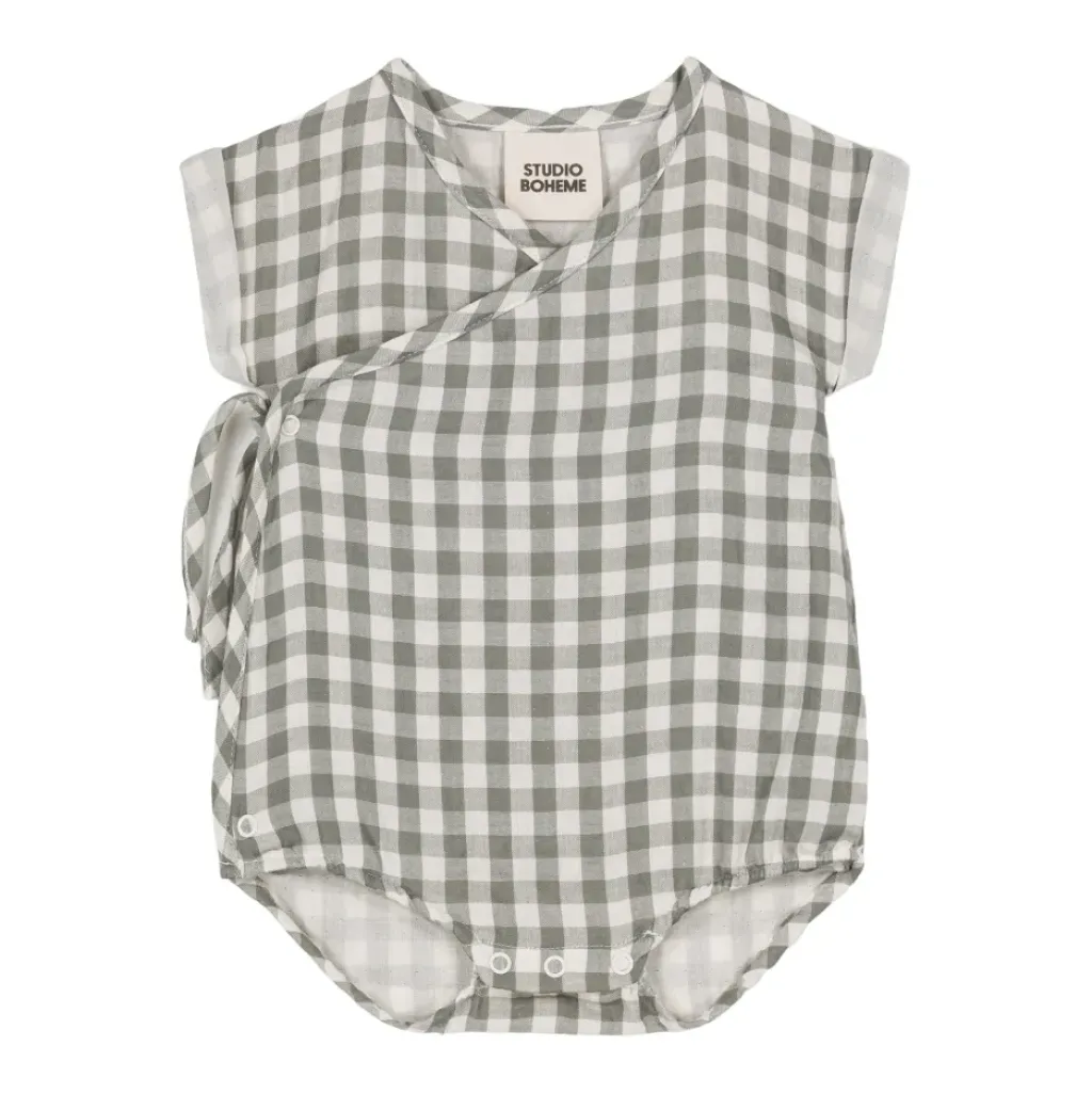 Studio Bohème Barboteuse Nuage Vichy - Outlet