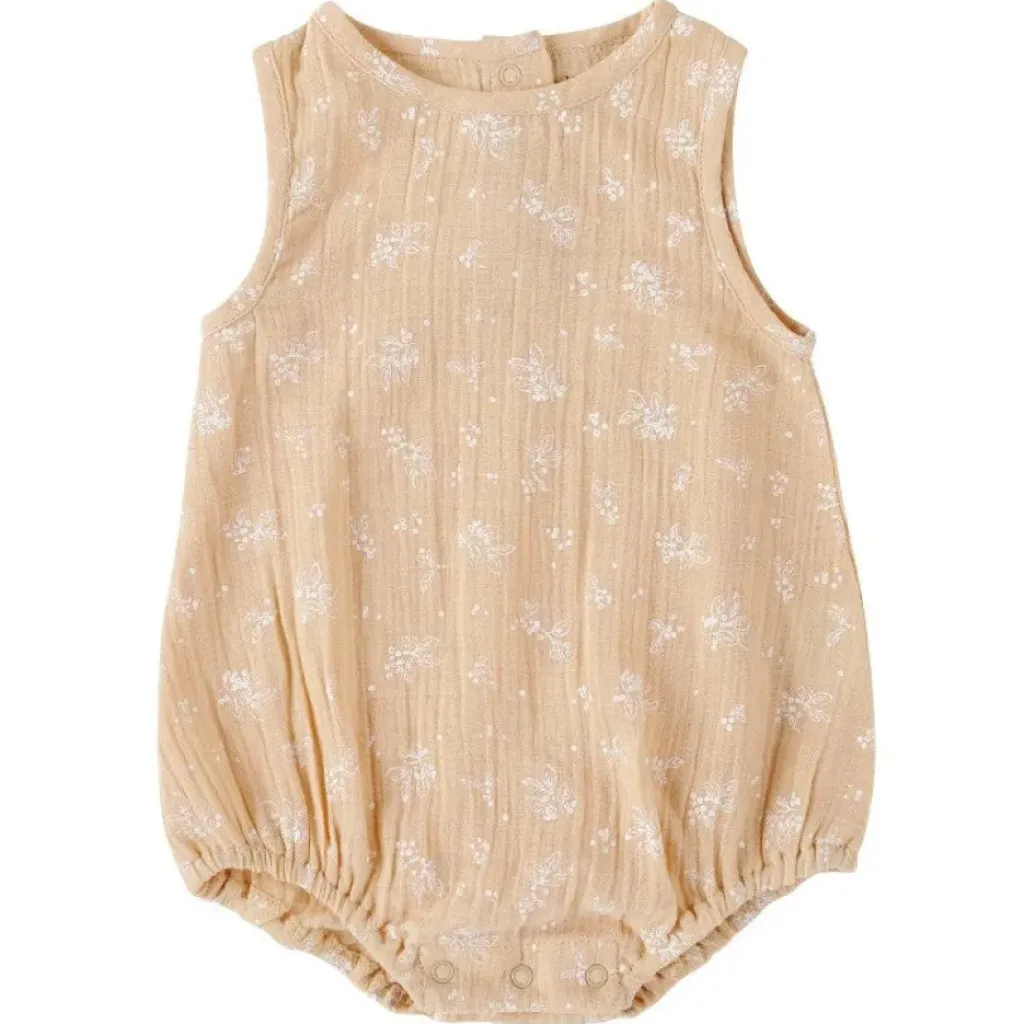 Bonjour Little Barboteuse Vegetal Peach - Online