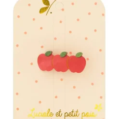 Luciole et Petit Pois Barrette 3 Pommes - New