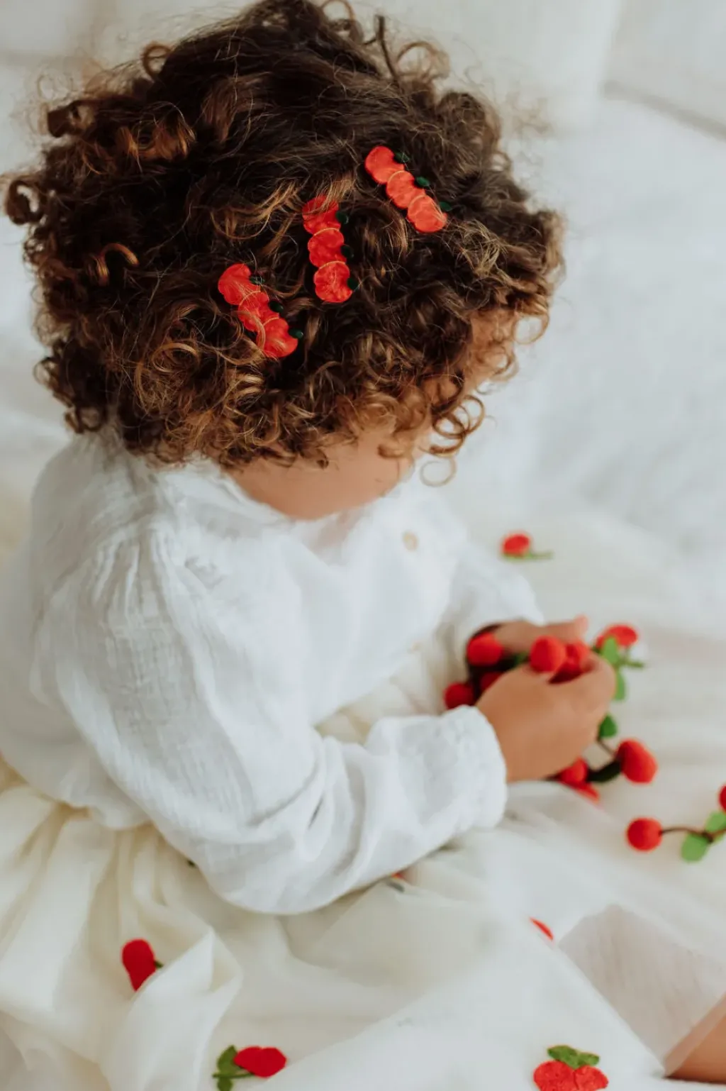 Luciole et Petit Pois Barrette 3 Pommes - New