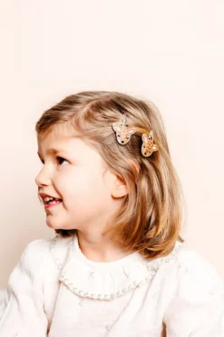 Luciole et Petit Pois Barrette Biche - Outlet