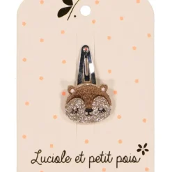 Luciole et Petit Pois Barrette Écureuil - Sale