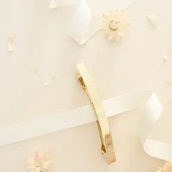 Bachca Barrette Longue Métal Fashion