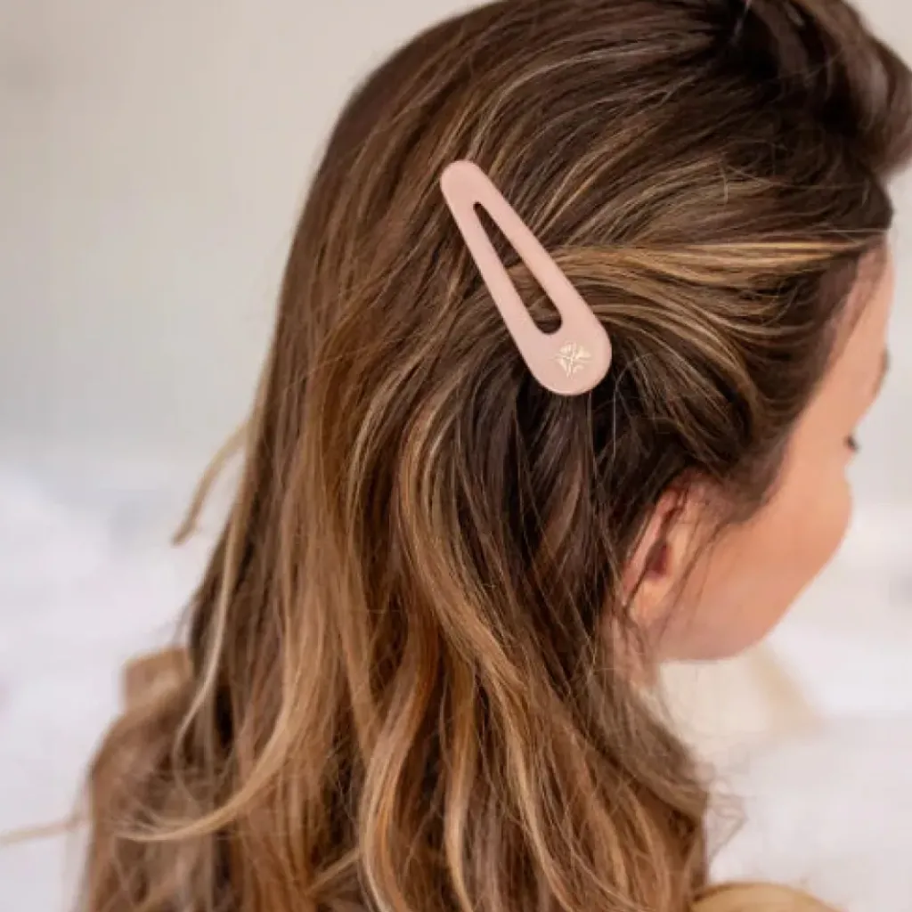 Bachca Barrettes Rose Dragée - Clearance