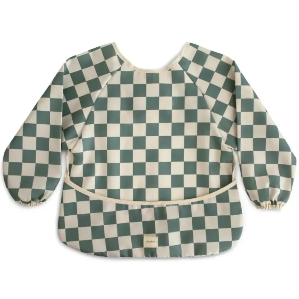 Mushie Bavoir à Manches Damier Vert - Outlet