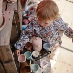 Mushie Bavoirs à Manches Fleurs - Online