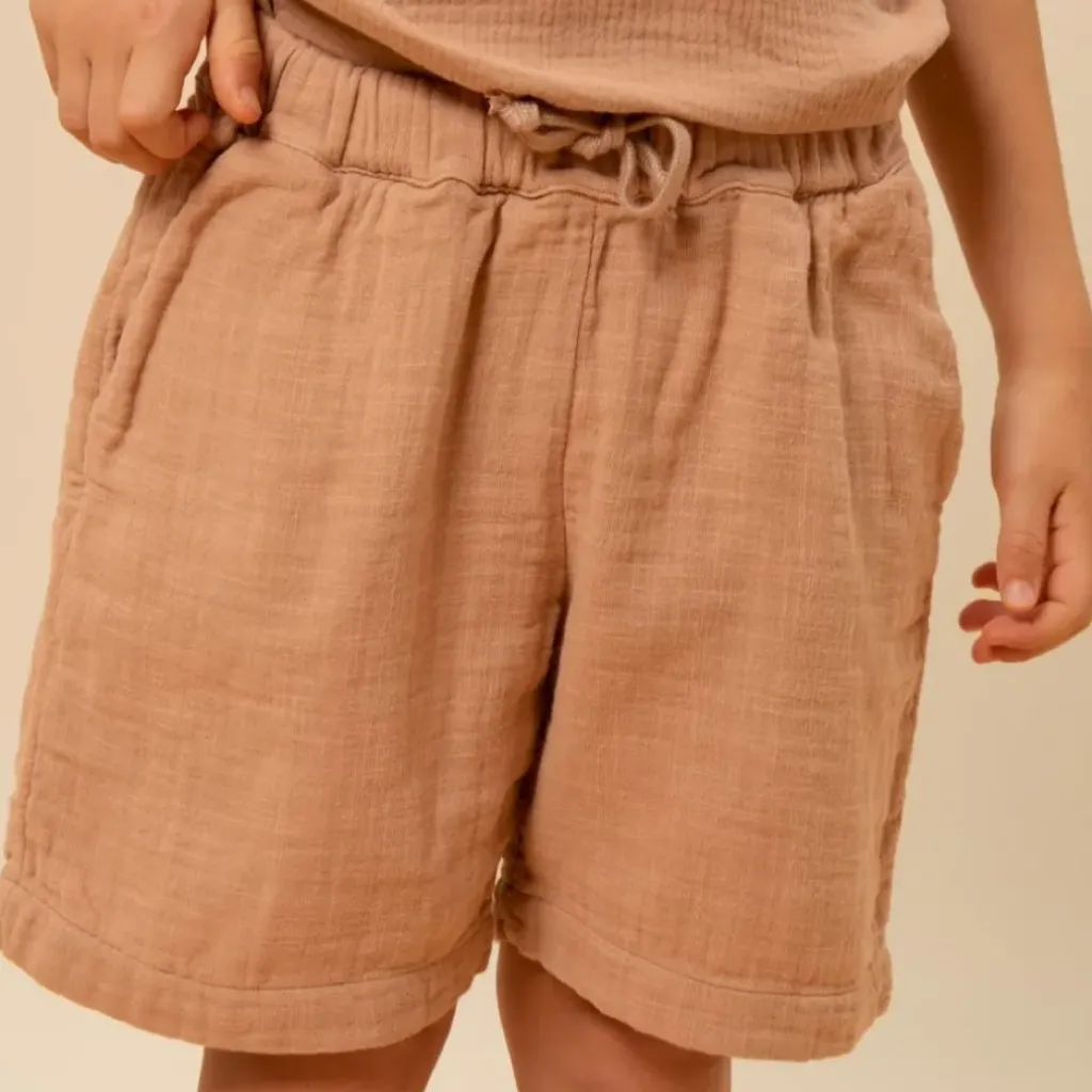 Studio Bohème Bermuda Basile Gaze Praline - Best