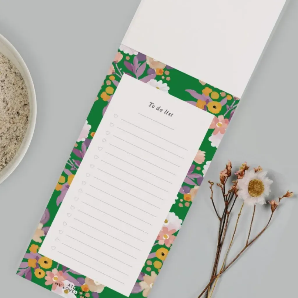 My Lovely Thing Bloc Notes Green - Hot