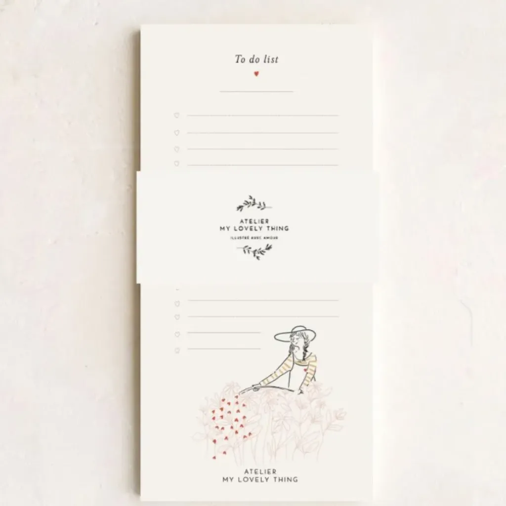 My Lovely Thing Bloc Notes Jardin - New