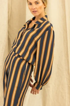 Apaches Collections Blouse Balaji Street Indigo - New