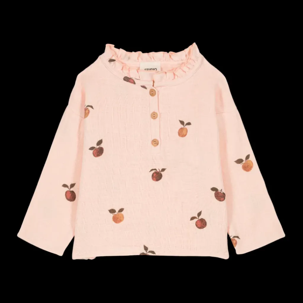 Studio Bohème Blouse Olympe Rose Pommes - Hot