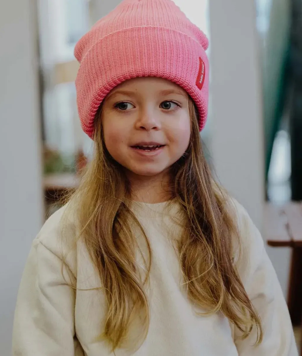 Hello Hossy Bonnet Flow Pink - Clearance