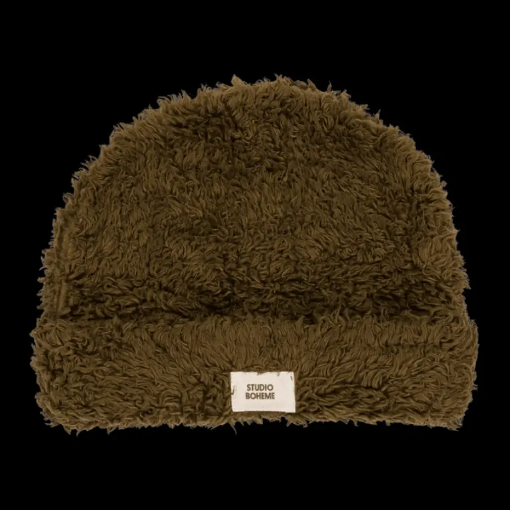 Studio Bohème Bonnet Mouton Kaki - Online