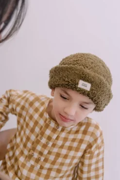 Studio Bohème Bonnet Mouton Kaki - Online