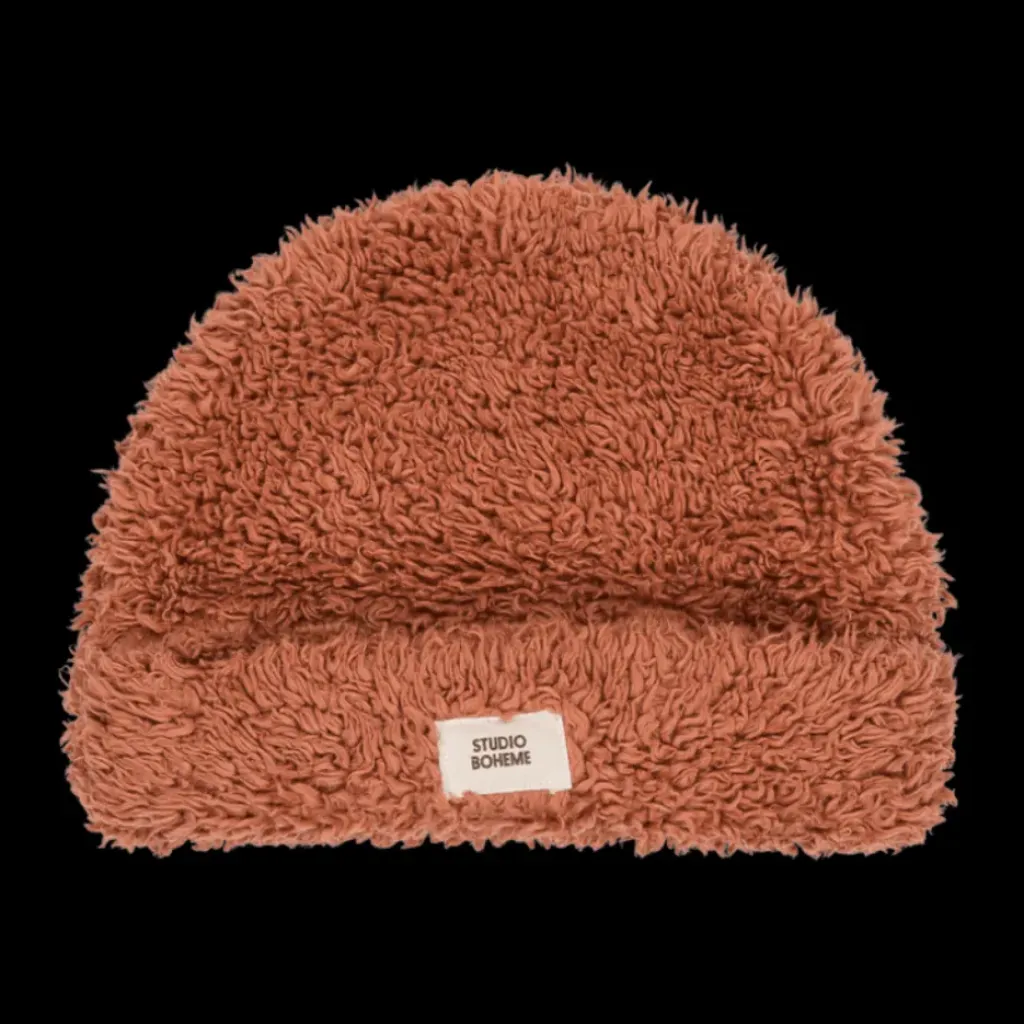 Studio Bohème Bonnet Mouton Vieux Rose - Outlet