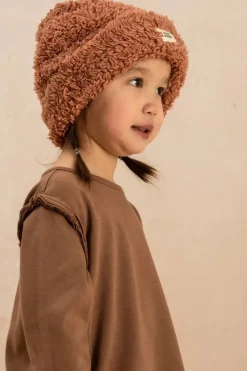 Studio Bohème Bonnet Mouton Vieux Rose - Outlet