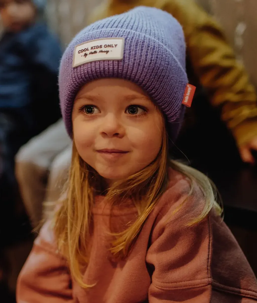 Hello Hossy Bonnet Pop Purple - Online