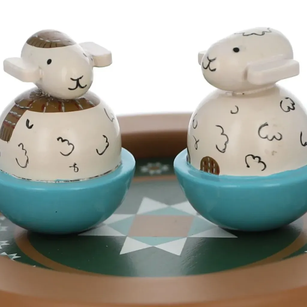 Petit Toi Boîte à Musique Agneaux - Sale