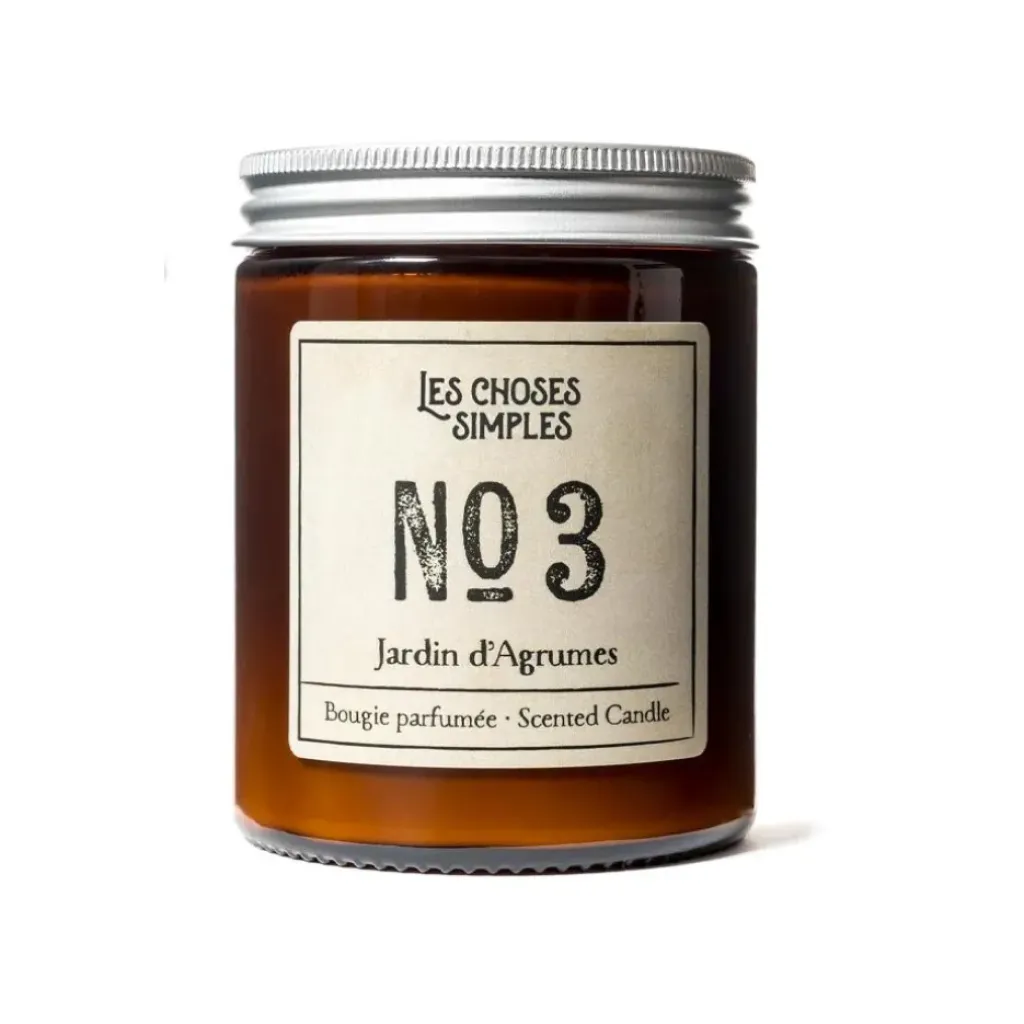 Les Choses Simples Bougie N°3 Jardin d'Agrumes - Discount