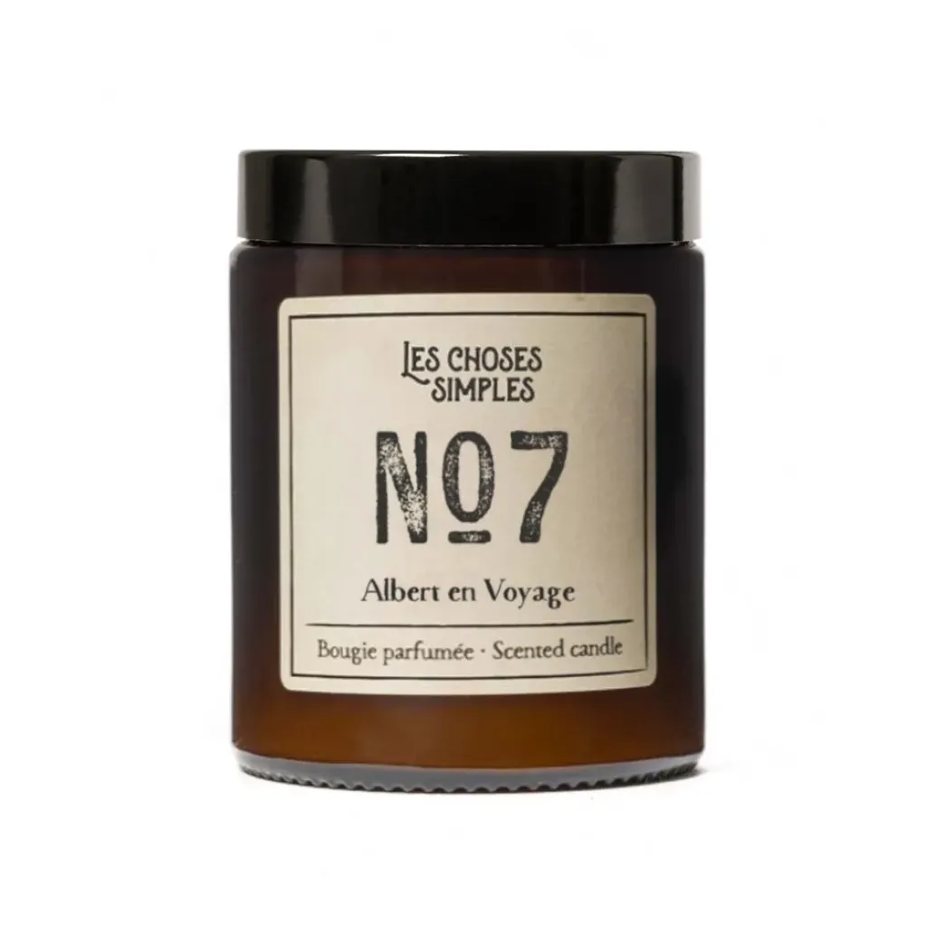 Les Choses Simples Bougie N°7 "Albert en Voyage" - Clearance