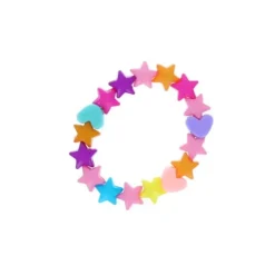 Petit Toi Bracelet Coeurs et Etoiles Multicolore - Fashion