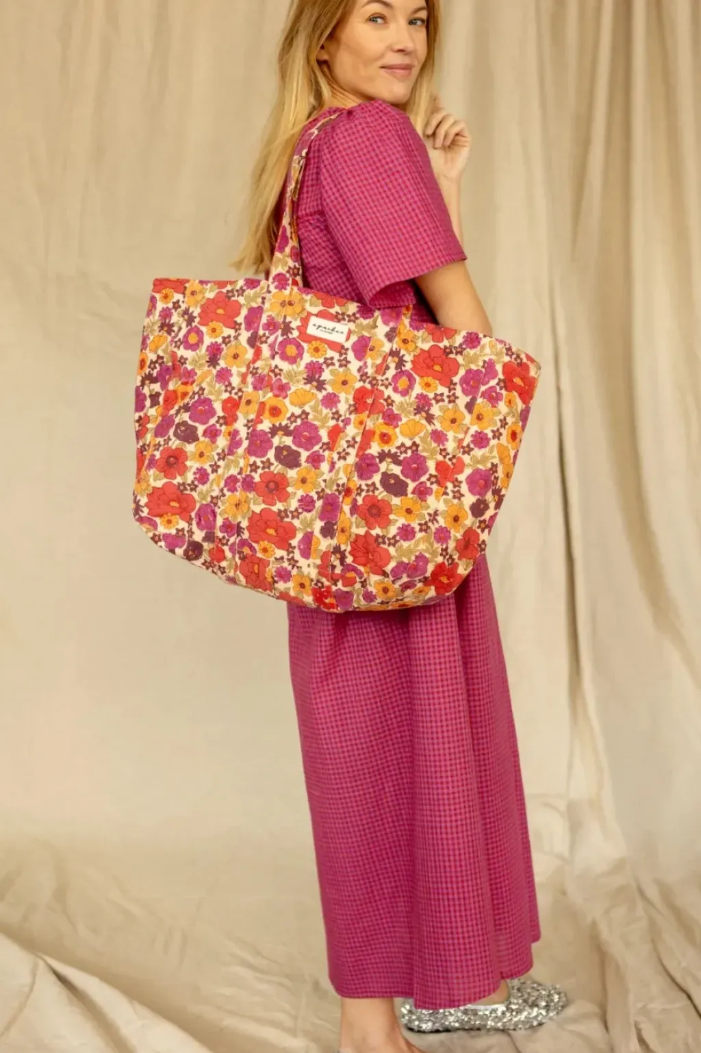 Apaches Collections Cabas Sambi Joy Macadamia - Sale