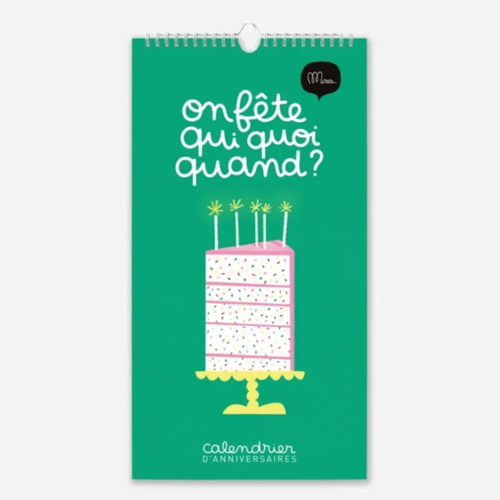 minus Calendrier d'Anniversaires Lolo - Clearance