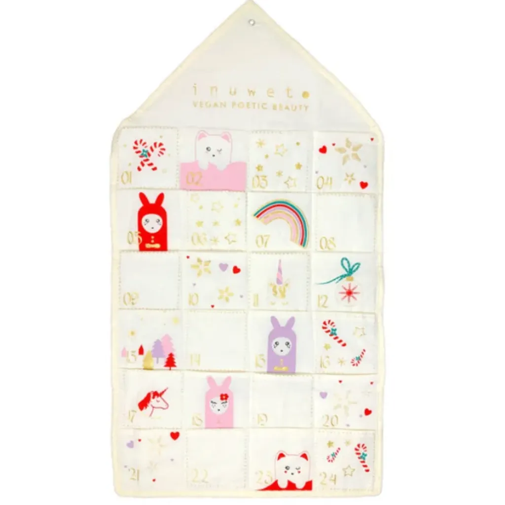 Inuwet Calendrier de L'Avent Tissu - Fashion