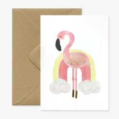 All The Way To Say Carte Anniversaire Flamingo - Sale
