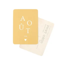 Cinq Mai Carte Aout - Online