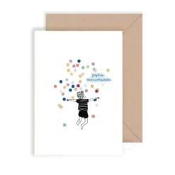 My Lovely Thing Carte Double Happy Birthday Garçon - New