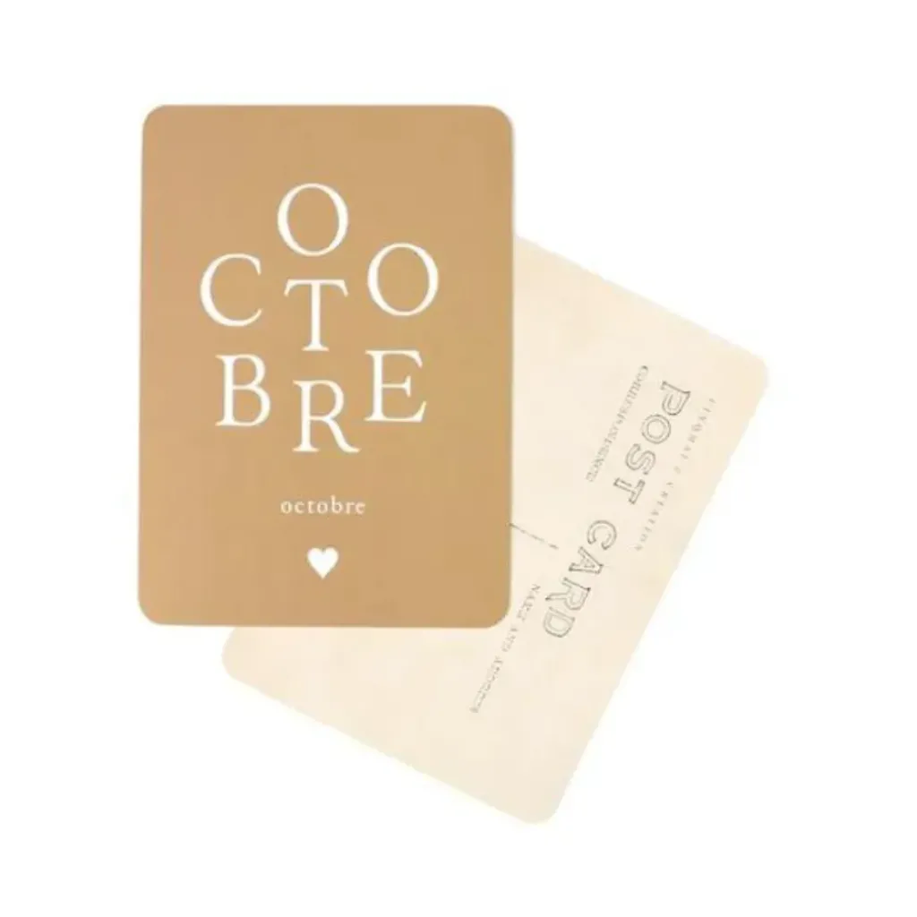 Cinq Mai Carte Octobre - Cinqmai Sale